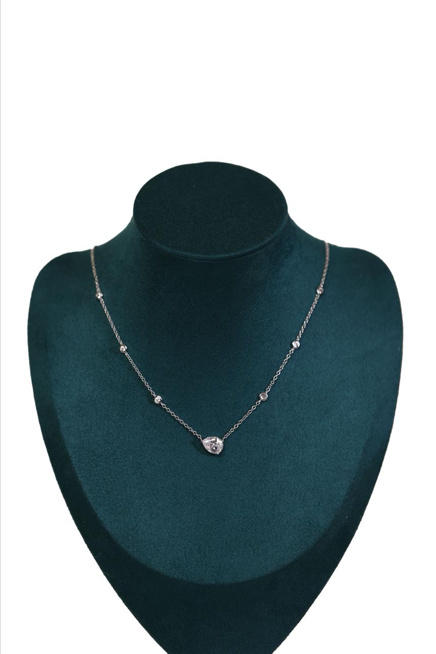 Pear necklace